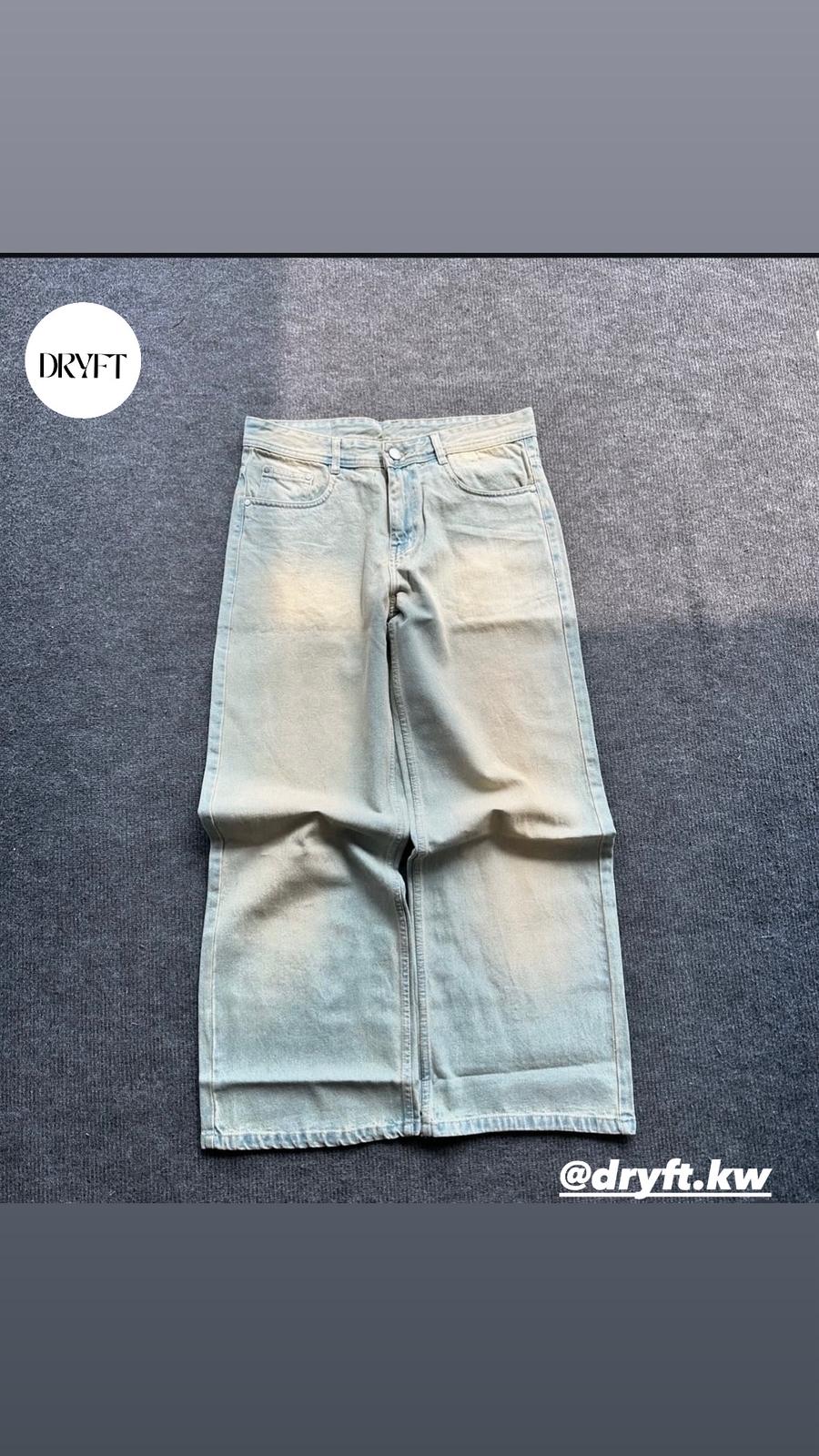 DRYFT Wide Leg Jeans - Light Wash